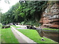 Caldwell Lock on the Staffs and Worcs Canal