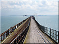 TQ8884 : Entrance path to Southend Pier by Oast House Archive
