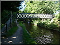 A footbridge over the Llangollen Canal near Trevor