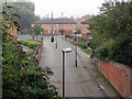 Sneinton: view from Meadow Lane railway bridge