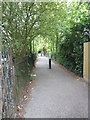 Path from Hurst Road to Horsham Park