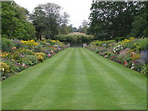 TL3055 : Longstowe Hall gardens by Michael Trolove