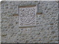 Coat of Arms on the gatehouse of Mellington Hall