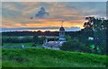 Fineshade Abbey at sunset