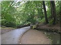 Peasholm Park - Bridge & Footpath