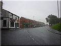 Milkstone Road, Rochdale in the rain