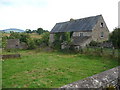 Ramshackle old farmhouse beside Offa