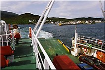 NG7526 : The Kyle of Lochalsh ferry from Kyleakin by David Gearing