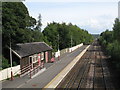 Haltwhistle Station, eastbound platform