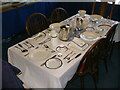 RAF Elsham Wolds - Officers Mess Table Setting