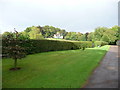 Large mansion in Woodcroft, viewed from Offa