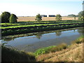 Royal Military Canal and farm barns