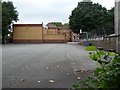 Basketball hoops, George Mitchell School