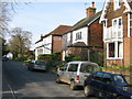 Houses at the northern end of Fletching