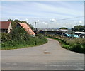 Entrance to two farms, Ifton Hill