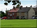 Buildings on the south side of the green