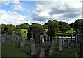 NT1166 : Kirknewton Graveyard by michael ely
