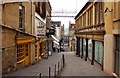 Looking down Bartlett Street