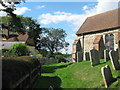 Footpath between the Church and the Pub