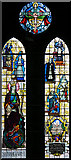 TR2135 : Holy Trinity, Folkestone - Window by John Salmon