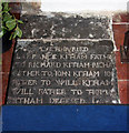 St Mary & St Radegund, Postling, Kent - Ledger slab