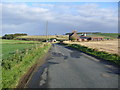 Minor road towards Luncarty