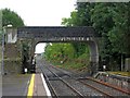 N0589 : Road bridge by Dromod Railway Station, Dromod/Dromad by L S Wilson