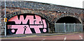 J3473 : Railway arches, Belfast (1) by Albert Bridge