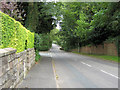 Looking down Grange Road to the bridge