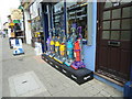 Vacuum cleaners standing to attention in Fawcett Road