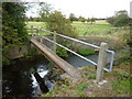 Footbridge by the former Grassthorpe Mill