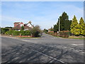 Green Lane junction with Heath Road