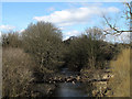 Pipeline over River Browney at Stonebridge