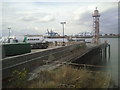 Cement lorries at Northfleet