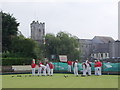 Bowls match at Carmarthen