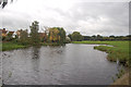 Mill pond outside Mill hotel