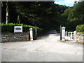 The entrance to Rosecraddoc Manor