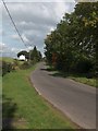 The lane to Troway from Greenside