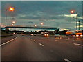 Footbridge Over The M6 Motorway