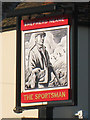 TR3463 : The Sportsman sign by Oast House Archive