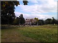 View of the terraces on Haverfield Road, viewed from Victoria Park