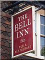 TQ7842 : The Bell sign by Oast House Archive