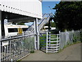 Footbridge at Broadstairs station