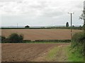 Harrowed fields near Knapp Farm