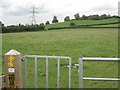 Public footpath off old Gloucester Road