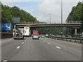 M4 Motorway - Glasllwch Lane overbridge, Newport