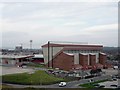 Looking Northwest to Pittodrie Stadium from Broad Hill