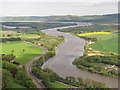 NO1422 : River Tay, downstream of Perth by Richard Webb