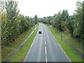 Cwmbran Drive heading south, Pontnewydd