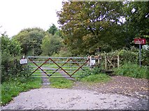SD5607 : Entrance to Bridleway for Standish Lower Ground by Raymond Knapman